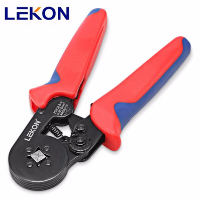 

LEKON HSC86 - 4 Multifunctional WXC8 6 - 4 Modular Crimper Plier Self-adjustable Crimping Tool for Cable End-sleeves
