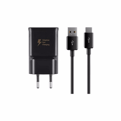 

Samsung Charger for Galaxy S8 Plus Note8 Travel Charger Adapte with Type-C Cable EU Plug Fast Charging 9V 167A&5V2A