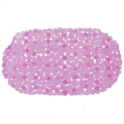 

UpperX Anti-slip bath mat with suction cups - Transparent Purple