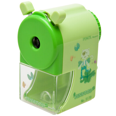 

Sanmu SUNWOOD 5170 Simple Pencil Sharpener Pencil Sharpener Pencil Sharpener Pencil Sharpener Student Pencil Sharpener Green