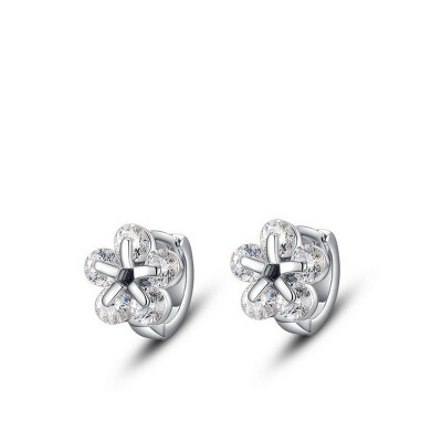 

Yoursfs® 18K White Gold Plated Wintersweet Clip on Earring Women Fashion Jewelry