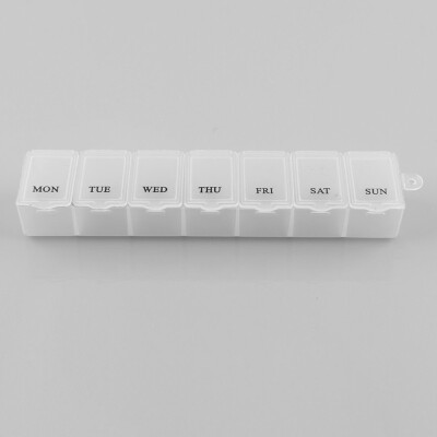 

mymei 7 Day Pill Medicine Box Holder Storage Organizer Container Pill Cases New