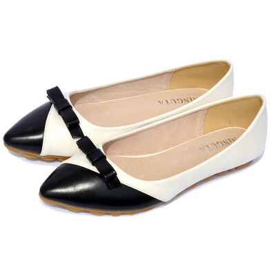 

Fashion bow point toe flat shoes women ballet flats women