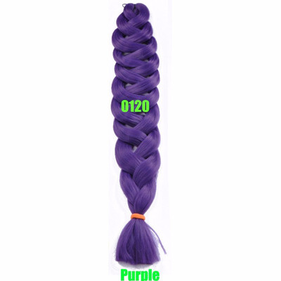 

Jumbo Braids Synthetic Braiding Hair 23 Color Available 165g 41 Inch Hair Extension Pink Blue Green 1pce