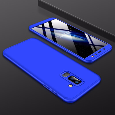 

Goowiiz Phone Case For Samsung Galaxy A6 2018A6 Plus 2018A9 Star Lite Fashion Color collision 360 Degree Coverage PC