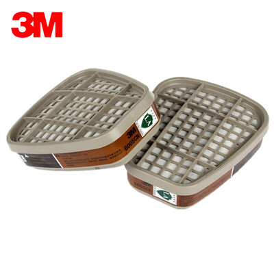 

3M 6005 filter box 2 package to protect formaldehyde&organic vapor