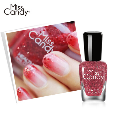 

Miss Candy Waterborne Peelable Nail Polish Healthy Manicure Semi-transparent Cherry NA010
