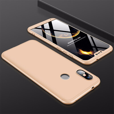 

Goowiiz Phone Case For Xiaomi Redmi 66 ProA2 Lite Fashion Color collision 360 Degree Coverage PC Full Protection