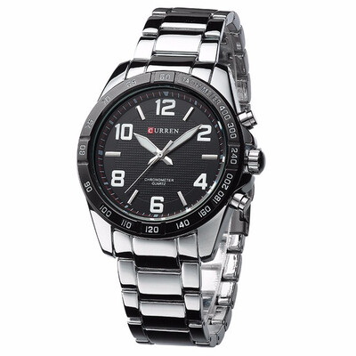 

New fashion Curren brand design business is currently the male clock leisure luxury wrist watch gift 8107