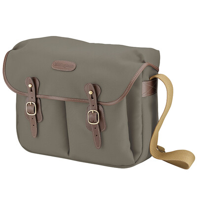 

Billingham Hadley Large Fluorescent Shoulder Camera Bag One Camera Three Mirrors Flash GrayBlack Leather Canvas