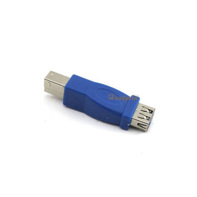 

Blue USB 3.0 A Female to B Male F/ Printer Data Converter Adapter Connector