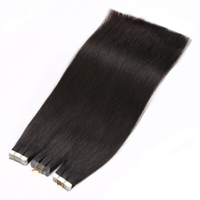 

BHF Hair Tape In Remy Straight Adhesive Hair Extensions Assorted Color Invisible Pu Skin Weft 16"-22" 50GSet 20Pcs