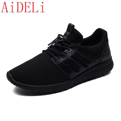 

AiDELi Mens breathable casual shoes non-slip wear-resistant sports running shoes