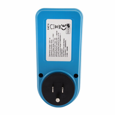 

Household Power Meter Measuring Outlet Socket Electricity Usage Monitor LCD large screen PC flame retardant material