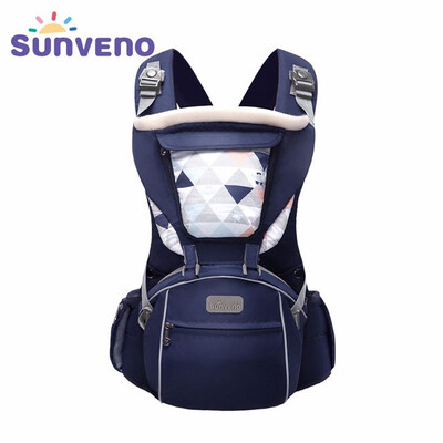 

SUNVENO Designer Baby Carrier Infant Toddler Front Facing Carrier Sling Kids Kangaroo Hipseat Baby Care 0-36Months