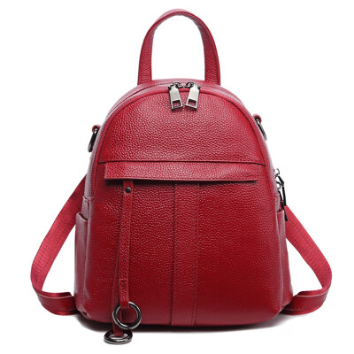 

2018 Fashion New women PU Backpack for Girls Travel female soft leather Korean version fashion&small knapsack