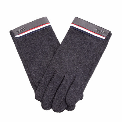 

Outdoor mens warm cycling gloves non-slip design faux fur convenient climbing furry lining 2018 new hot sale discount