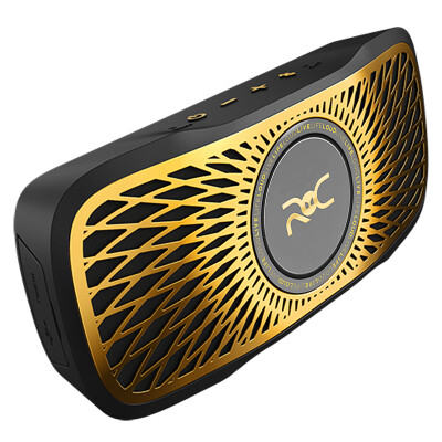 

Монстр (Монстр) C Ло пользовательских серии ROC Backfloat колонки беспроводной Bluetooth может плавать на воде водонепроницаемый внешний портативный стерео мини-сабвуфером черного золота