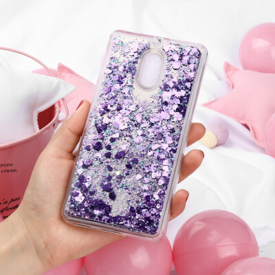 

Akabeila Cover for Nokia 6 TA-1000 55 inch Case Soft Mirror Dynamic Glitter Phone Protector Cover Shell