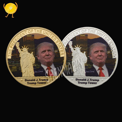 

American 45th President Donald Trump Coin