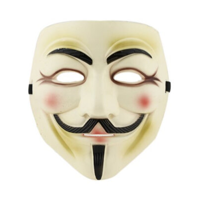 

Unisex Halloween Party Movie Guy Fawkes V FOR Cosplay Anonymous Fancy Mask