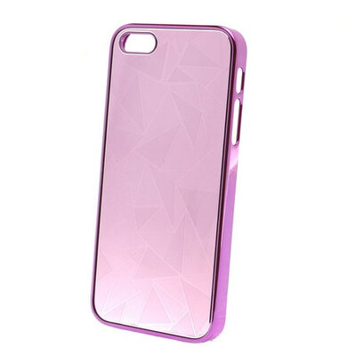 

розовый для iPhone 5 5 чистить MKV покрытия профиль треугольник + перо ручки