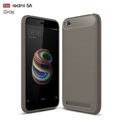 

For Xiaomi Redmi 5A Carbon Fiber Phone Cases Soft TPU Anti-Knock Cover For Xiaomi Redmi 5A case