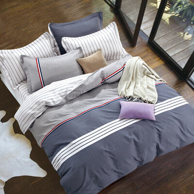 

Anjiji NanJiren kit home textile cotton twill student three-piece Huaz 12 m bed
