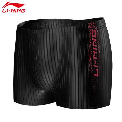 

Li Ning LINGNING swim trunks mens professional anti-chlorine boxer swimwear does not fit the sink&swim trunks 725 professional guide sink black red