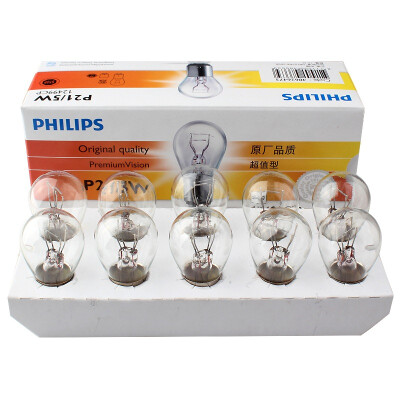 

Philips P21 5W 12V Car Light Bulbs Pack of 10