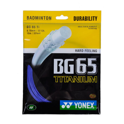 

Yonex Yonex BG65Ti-002 Badminton Line Offensive Elasticity