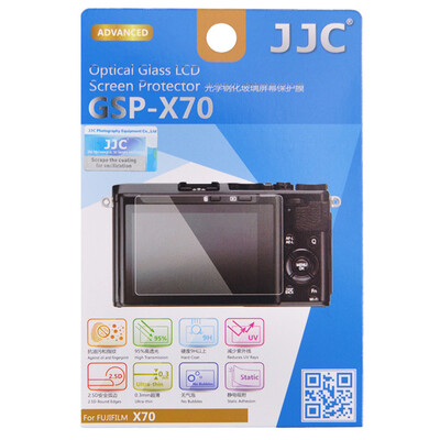 

JJC ГСП-Х70 Х70 Fuji фотопленка HD стекло царапинам необрастающей антиотражающая пленка с высокой проницаемостью магии защитная пленка жидкокристаллическая пленка экрана электростатической адсорбции