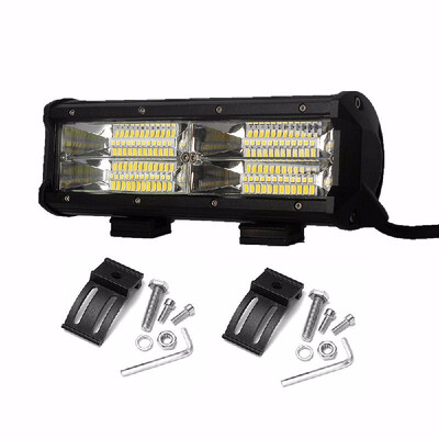 

1 Pack 4 7 12 13 15 19 20 23 60W324W LED Work Light Bar Spot Flood Combo Beam Driving Fog Light Road Lighting for