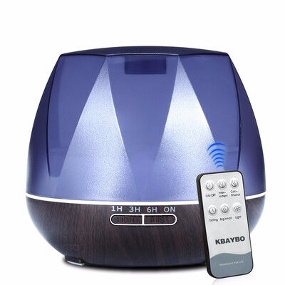 

550ml Air Humidifier Essential Oil Diffuser Ultrasonic Cool Mist Humidifier LED Night Light for Office Home Bedroom Living Room
