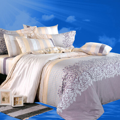 

Jiuzhou deer home high-density high-density four-piece cotton bedding twill printing double package Beijing encounter Seattle 15 18 m bed
