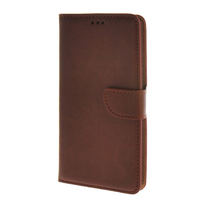 

MOONCASE LG G4 , Leather Flip Card Wallet Slot Bracket Back Case Cover for LG G4 Dark Brown