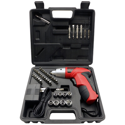 

Forgestar home 45-piece rechargeable electric screwdriver toolbox combination