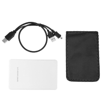 

USB20 Portable Mobile HDD External Hard Drive Disk Case 25" for Desktop And Laptop