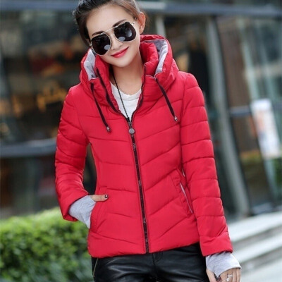 

Winter Jacket Women Parka Thick Winter Outerwear Plus Size Down Coat Short Slim Design Cotton-padded Jackets&Coats