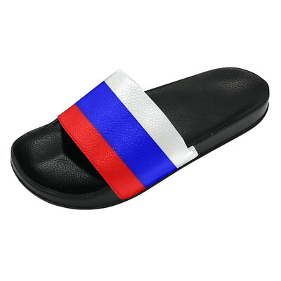 

Fashion Casual 2018 World Cup Slipper Russian Men&women Sports Slippers Customize Shoes