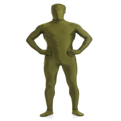 

Gesikai Mens Full Bodysuit Spandex Lycra Zentai Suit Adults Full Bodysuits Performance Costumes for Halloween