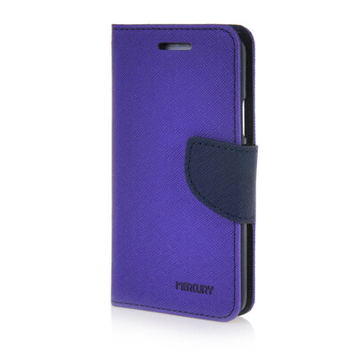 

MOONCASE Cross pattern Leather Wallet Flip Card Slot Pouch Stand Shell Back ЧЕХОЛ ДЛЯ Samsung Galaxy A3 Purple