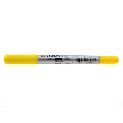 

Sakura Sakura Double-headed Marker XYK-T 3 Yellow Oily Small Double-headed Marker Pencil Pen Pen Pen Japanese Import