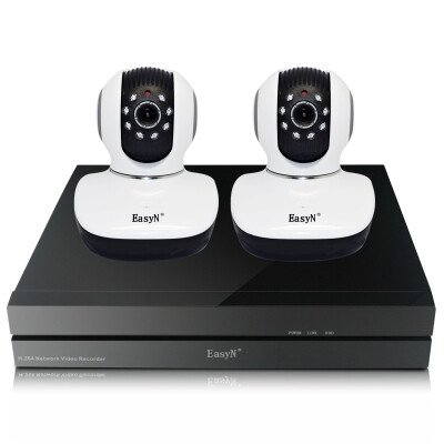 

EasyN NVR-1-A4 +Mini10D Wireless Pan Tilt 960P Security Network IP Camera Night Vision