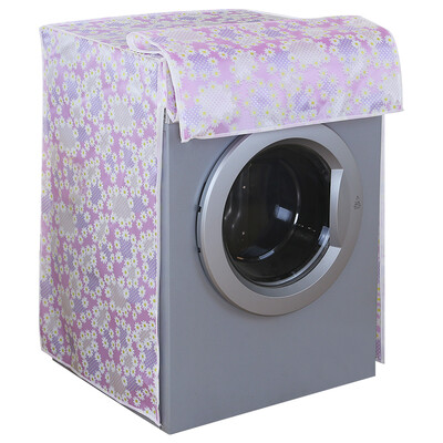 

Jia Pei WA-107Q automatic pulley washing machine cover dust cover for Haier Little Swan Panasonic Sanyo&other brands open purple