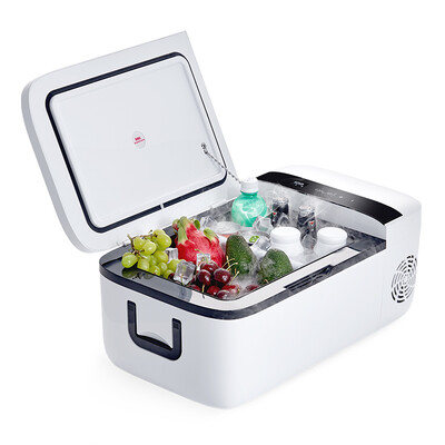 

Indelb car refrigerator car dual-use mini refrigerator up to -18 °C German refrigeration technology self-driving car refrigerator T12