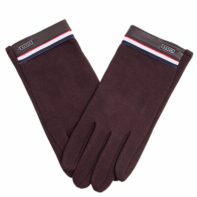 

Outdoor mens warm cycling gloves non-slip design faux fur convenient climbing furry lining 2018 new hot sale discount