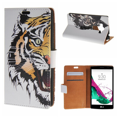 

MOONCASE LG G4 Beat G4S ЧЕХОЛ ДЛЯ Flip Wallet Card Slot Stand Leather Folio Pouch /a11