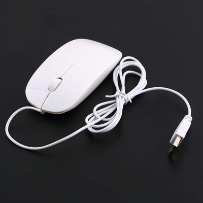 

Ultra Thin USB 1600DPI Wired Optical Mouse Mice FOR PC Notebook