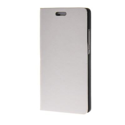 

MOONCASE Leather Side Flip Wallet Card Holder Stand Shell Pouch ЧЕХОЛ ДЛЯ Huawei Ascend P8 Lite White